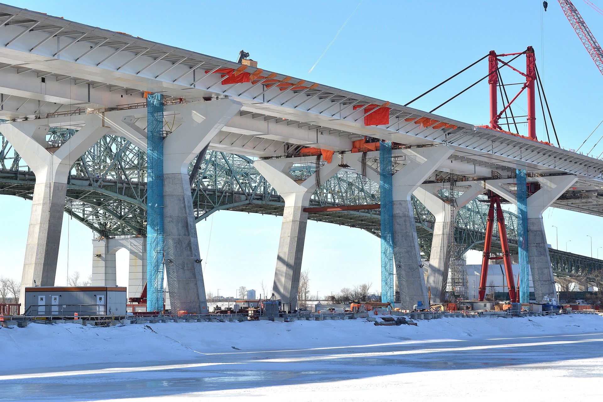 Transportation, "Update for the new Champlain Bridge, Feb 2019 "